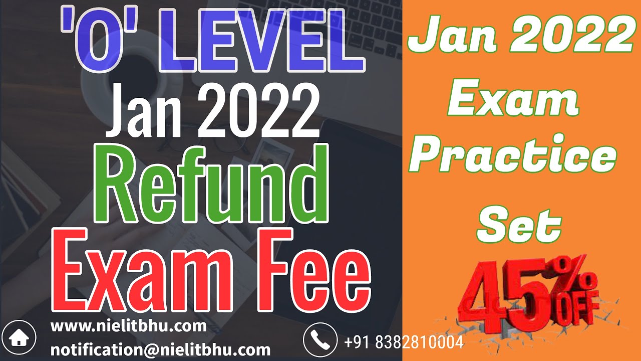 O level Jan 2022 fee refund process || fee refund jan 2022