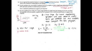 Unit 12: Inference for Slope Examples