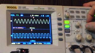 DS1102E Alternate Trigger Mode