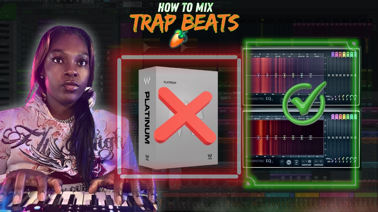 HOW TO MIX TRAP BEATS WITH STOCK PLUGINS IN FL STUDIO - YouTube