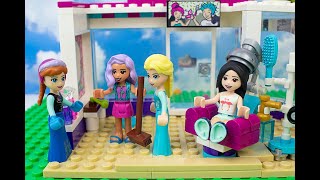 Lego Friends Kuaför Dükkanında - Elsa - Anna Ve Olaf