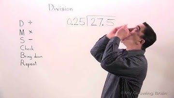 Decimal Division: Example 2 / My Growing Brain