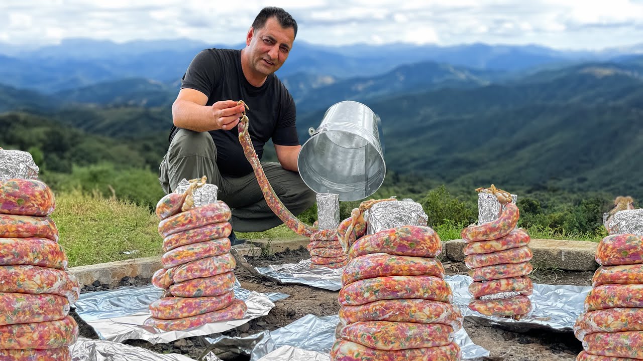 ¡Asé Salchichas Caseras De Una Forma Muy Singular!