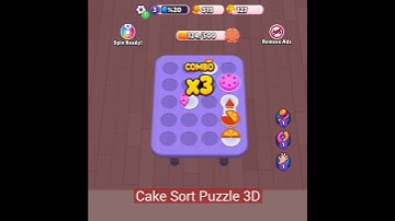 Cake Sort Puzzle 3D #browsergame