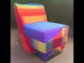 colorful chair and gems chair design , daily design inspiration