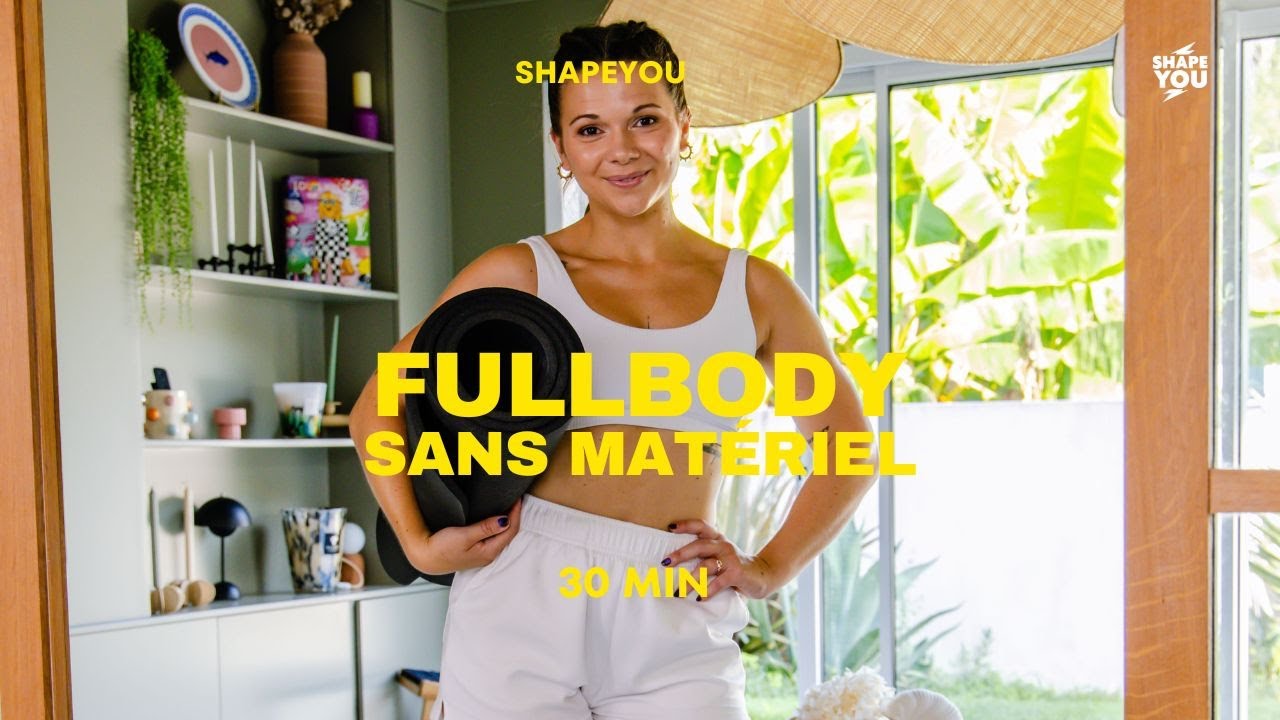 JUJUFITCATS SEANCE FULL BODY A LA MAISON SANS MATERIEL