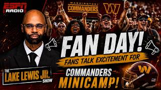 Washington Commanders Fans Talk Minicamp Excitement