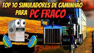 TOP 10 Simuladores de CAMINHÃO para PC FRACO 2024 ! screenshot 3