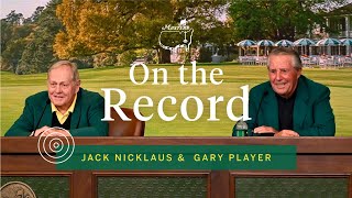 Jack Nicklaus And Gary Player Discuss Honorary Starter Tradition | Masters Press Conference Jack Nicklaus And Gary Player Discuss Honorary Starter Tradition | Masters Press Conference