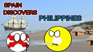 (countryballs) Spain discovers Philippines be like