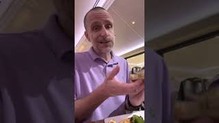 Tasting Nui Italian pizza at Big Island Hawaii.