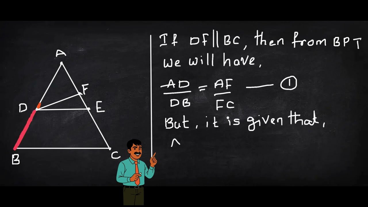 Grade 10 Math || Converse Of Basic Proportionality Theorem Real Classroom Discussion