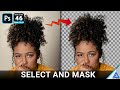 Cut out Hair useing Select and Mask - Photoshop Basic 2020 in Hindi