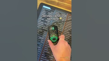 Never has it been easier #excel #exceltips #learnexcel #office #powerpoint #mousepad #microsoft