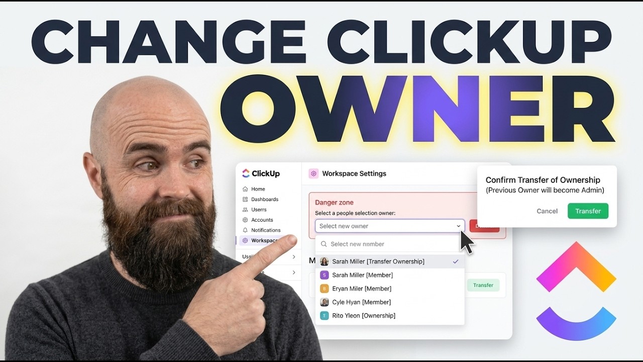 How To Change Owner On ClickUp (Quick Guide) - YouTube