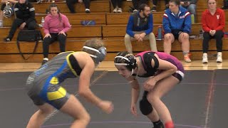 Nodaway Valley High School hosts 1st high school girls wrestling meet in Iowa history