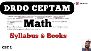 DRDO Ceptam Math Syllabus, Books and Preparation Strategy screenshot 3
