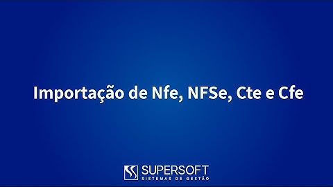 AutoCont - Importação de NFe, NFSe, CTe e CFe