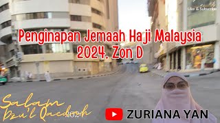 Salah satu penginapan di Zon D tersorok ke belakang tapi lagi dekat dengan masjidilharam