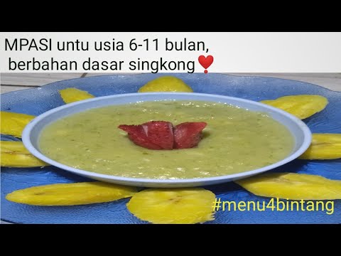 Menu Mpasi Dari Singkong