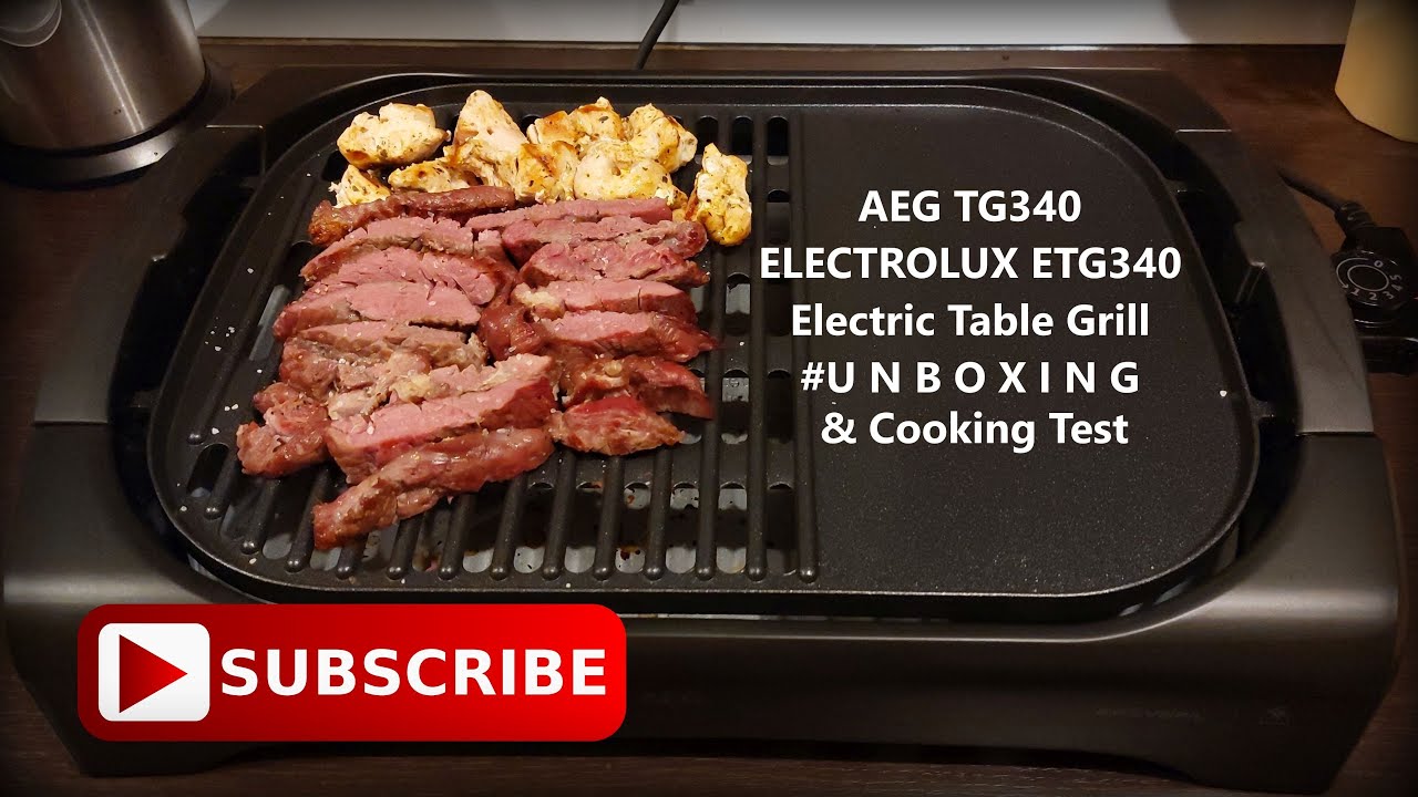 AEG TG340 / Electrolux ETG340 Electric Table Grill / EasyGrill / Hot