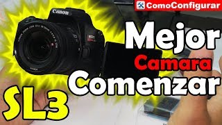 Canon EOS SL3 Español - Mejor Camara Profesional para Principiantes 2020 - 2021