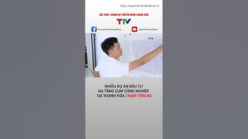 Nhiều dự án đầu tư hạ tầng cụm công nghiệp tại Thanh Hóa chậm tiến độ #shorts #thanhhoa