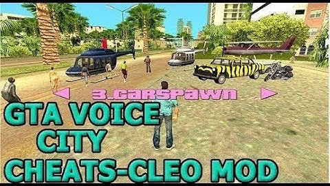 Gta vice city Cleo mod  100% work