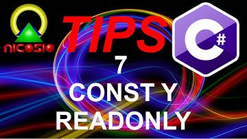 Tips C# 7 const y readonly