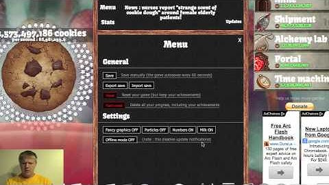 Cookie Clicker Part 4 - FREAKING MYSELF OUT!