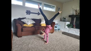 How To Learn Gymnastics At Home | 6 Beginner Gymnastic Moves!