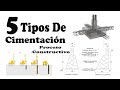 5 Tipos De Cimentación - Proceso Constructivo Y Características -🏠