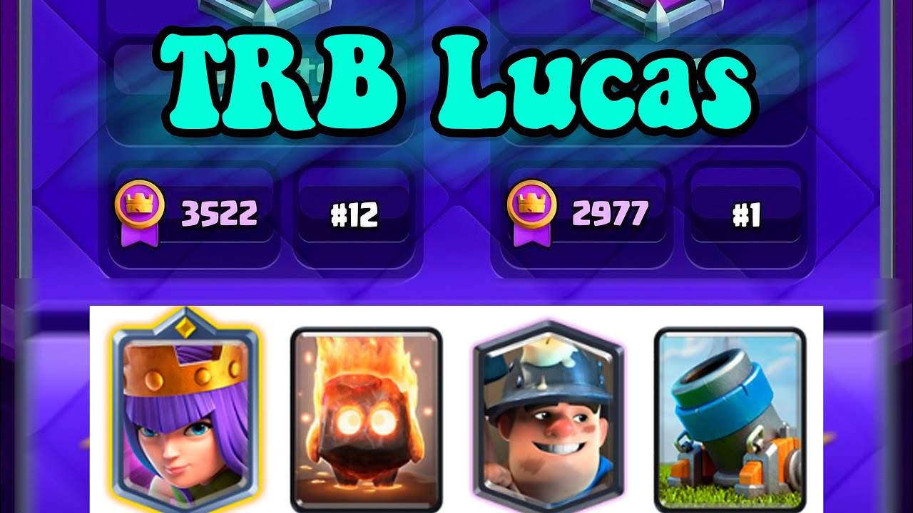 Best mortar miner poision archer queen deck in clash royale LucasXGamer