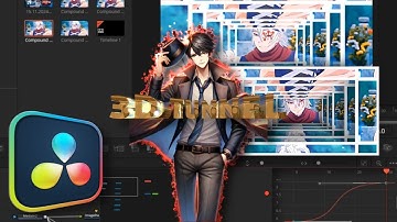 "How to Make a 3D Tunnel Effect in DaVinci Resolve 