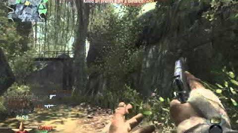 Tomahawk across Jungle - Black Ops game clip