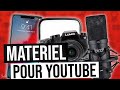 Matriel pour commencer youtube pas cher micro camra lumire