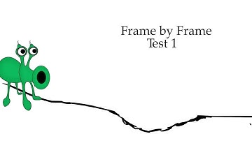 Adobe Flash CC Frame by Frame Animation Test 1