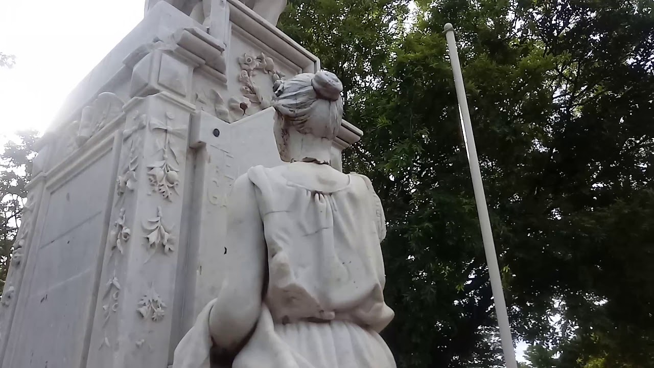 hermosa estatua en el cementerio beautiful statue in cemetery YouTube