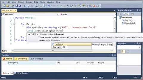 Visual Basic Tutorial   8   Variables   YouTube