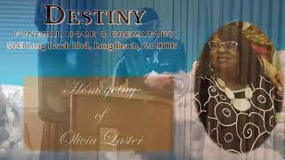 Olivia Laster Homegoing Ceremony