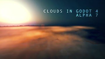 Godot 4 Mountain Flyover with Volumetric Clouds Made with Fog Shader | No Devlog