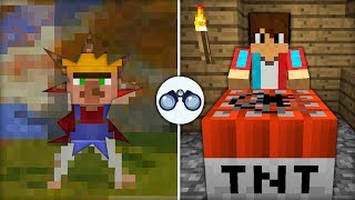 Я ПРОСЛЕДИЛ ЗА КОМПОТОМ ЧЕРЕЗ КАРТИНУ В МАЙНКРАФТ 100% ТРОЛЛИНГ ЛОВУШКА MINECRAFT