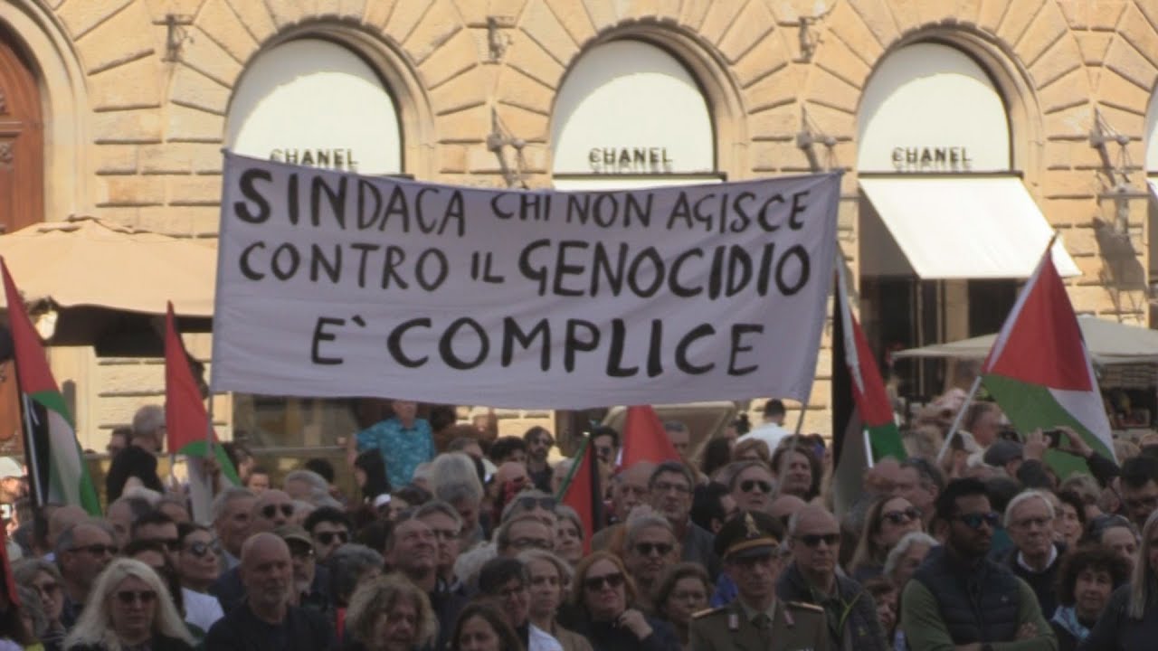 25 aprile, a Firenze la contromanifestazione per la Palestina