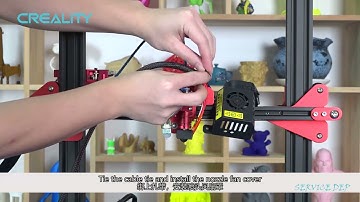 Service tutorial CR -10S Pro V2 the nozzle kit replacement