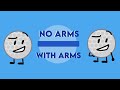 BFB No Arm/Leg Characters With Legs/Arms