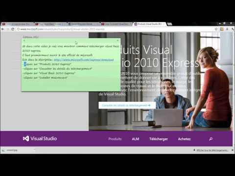 comment telecharger visual basic 2010 expres