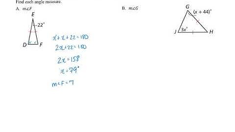 Geo 4.9 Isosceles and Equilateral