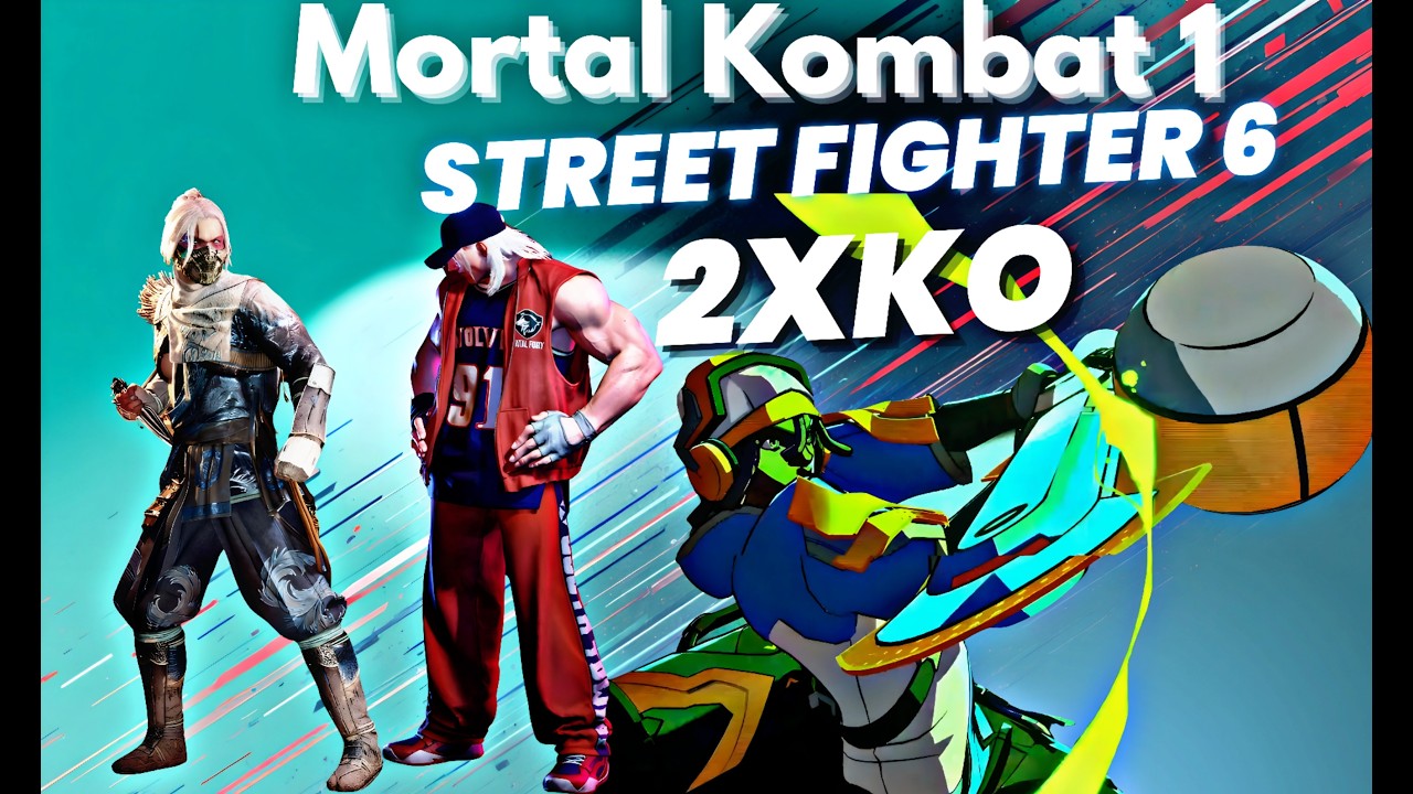 Mortal Kombat 1 Mayhem, Street Fighter 6 Madness Ryu and Terry action and 2XKO ranked matches!