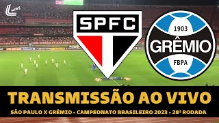 São Paulo x Grêmio - AO VIVO - 21/10/2023 - Campeonato Brasileiro 