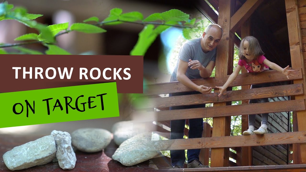 Rocks On Target Outdoor Play YouTube